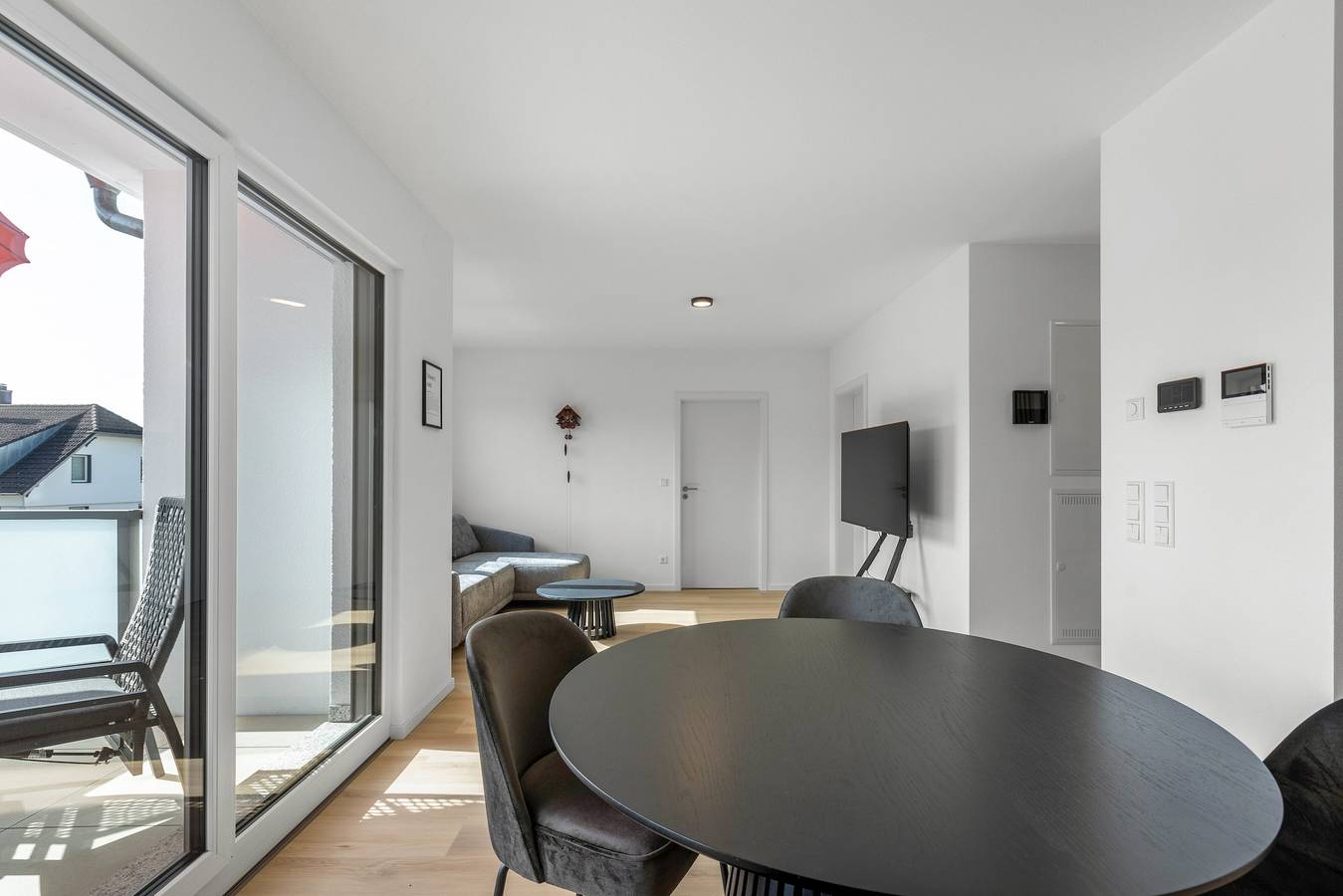 Ganze Wohnung, Neue Wellness Wohnung mit Sauna, privater Terrasse, Balkon und Wlan in Königsfeld im Schwarzwald, Mittlerer Schwarzwald