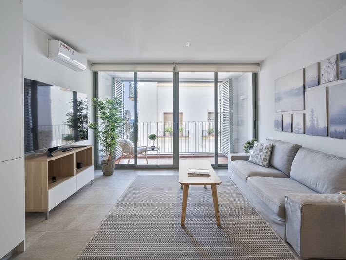 Ferienwohnung für 4 Personen, mit Balkon/Terrasse, mit Haustier in Sitges - 3