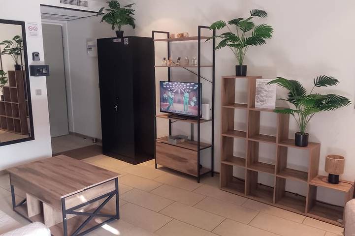 Appartement de vacances pour 3 personnes, avec balcon et jardin