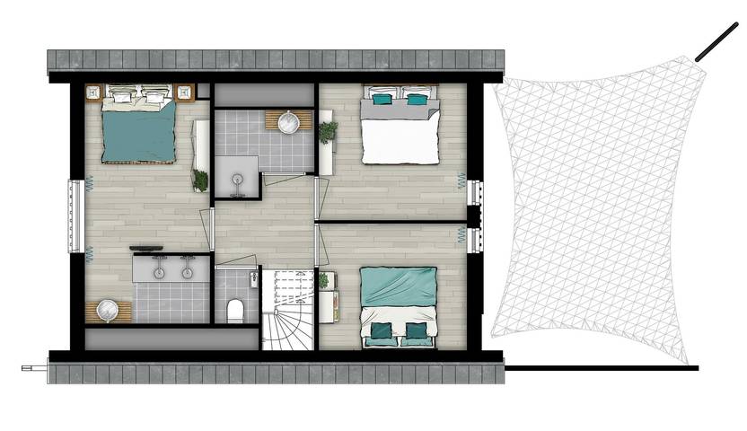 Ferienhaus für 6 Personen in Ouddorp - 4