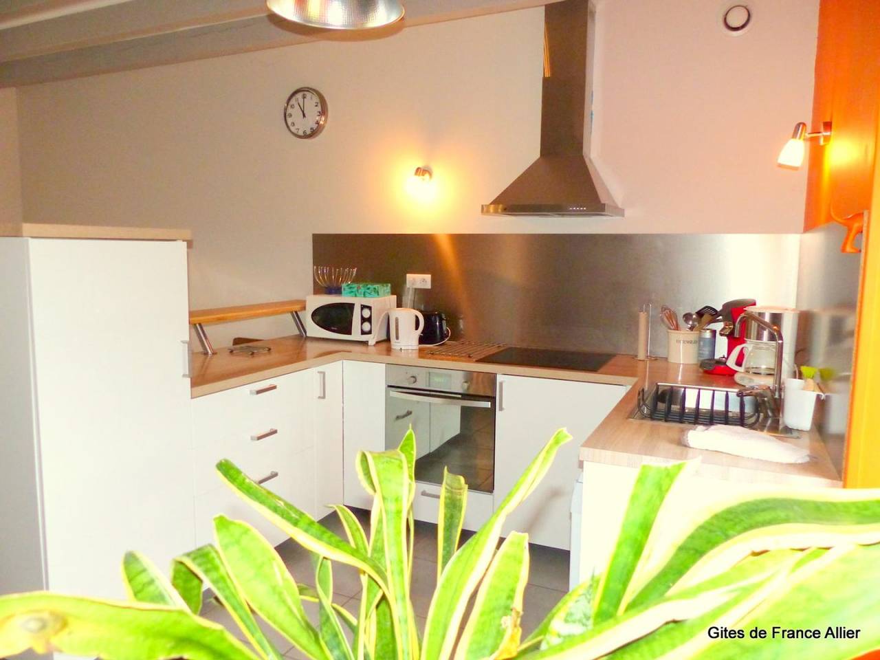 Renoviertes zeitgenössisches Haus mit Garten und Haustiere erlaubt in Agonges, Allier