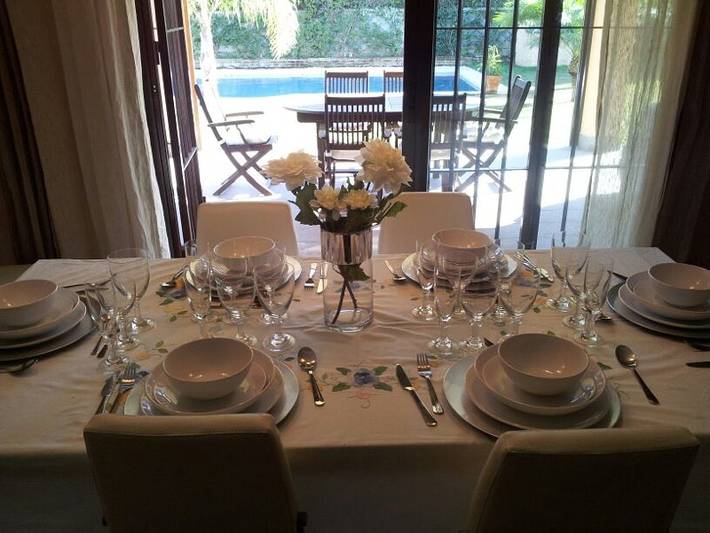 Villa pour 8 personnes, avec piscine ainsi que vue sur l’océan et balcon, adapté aux familles à Roche - 4