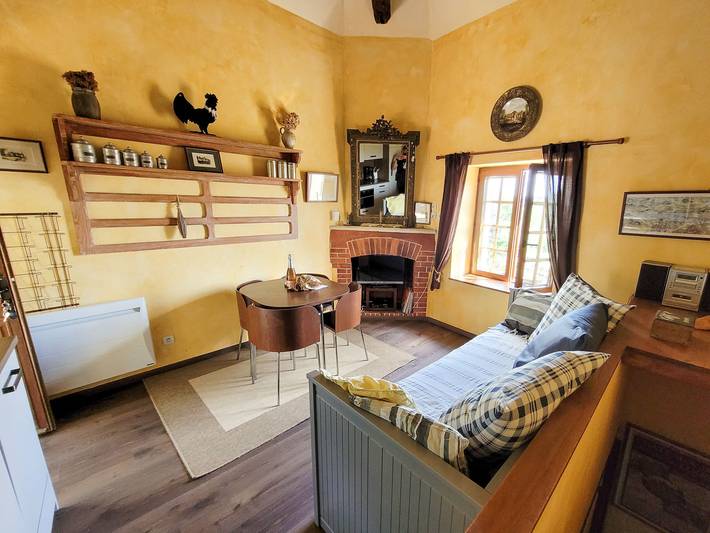 Location de vacances pour 3 personnes, avec jardin ainsi que vue et terrasse à Chissay-en-Touraine - 4