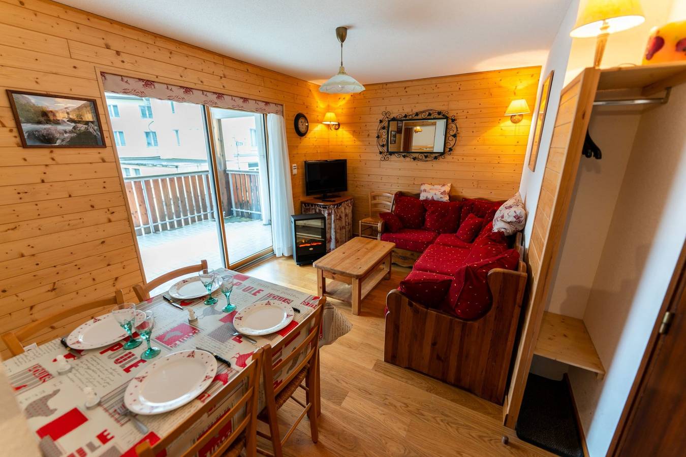 Apartamento entero, Warm 29m² with balcony and lake view in Gérardmer, Parque natural regional de los Ballons des Vosges