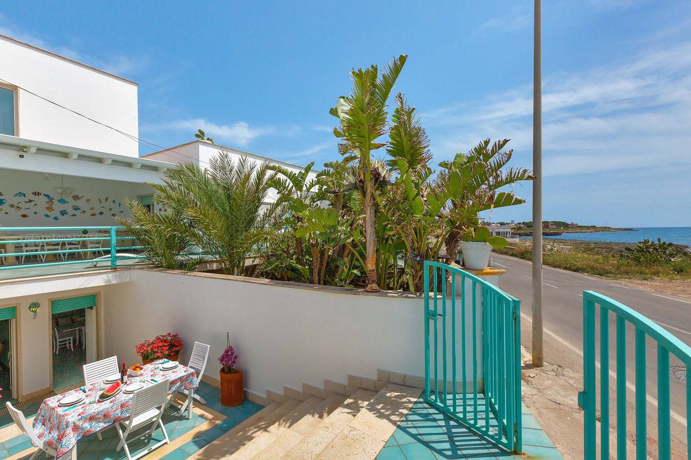 Gästehaus für 5 Personen mit Pool in Torre Suda, Racale