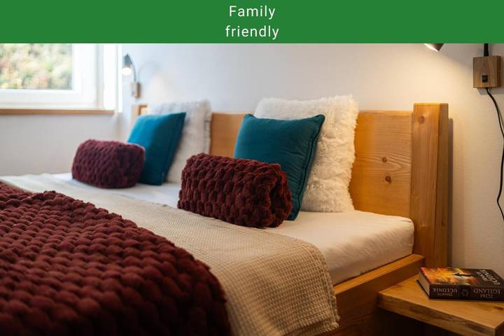Ferienhaus für 4 Personen, mit Terrasse und Ausblick sowie Sauna in Spindlermühle