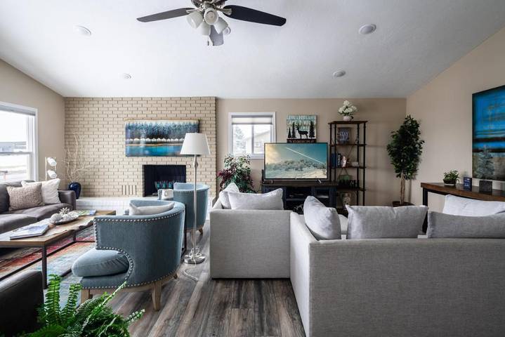 Casas e apartamentos de temporada para 4 pessoas, com vista e terraço, adaptado a crianças em Montana (USA)