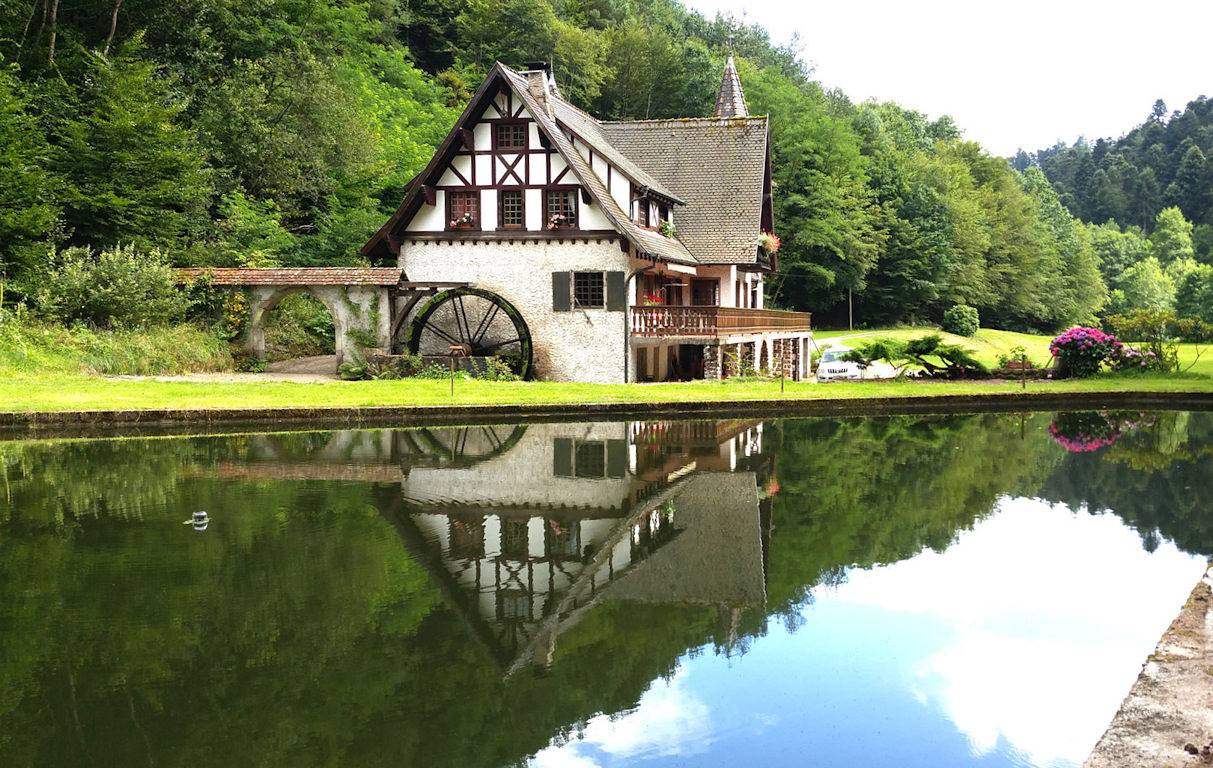 Le Saint Moulin de la Petite Pierre in Lohr (homonymie), Région de Saverne