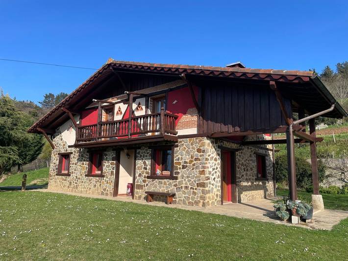 Casa rural para 10 personas, con jardín, Familias con niños en Vizcaya