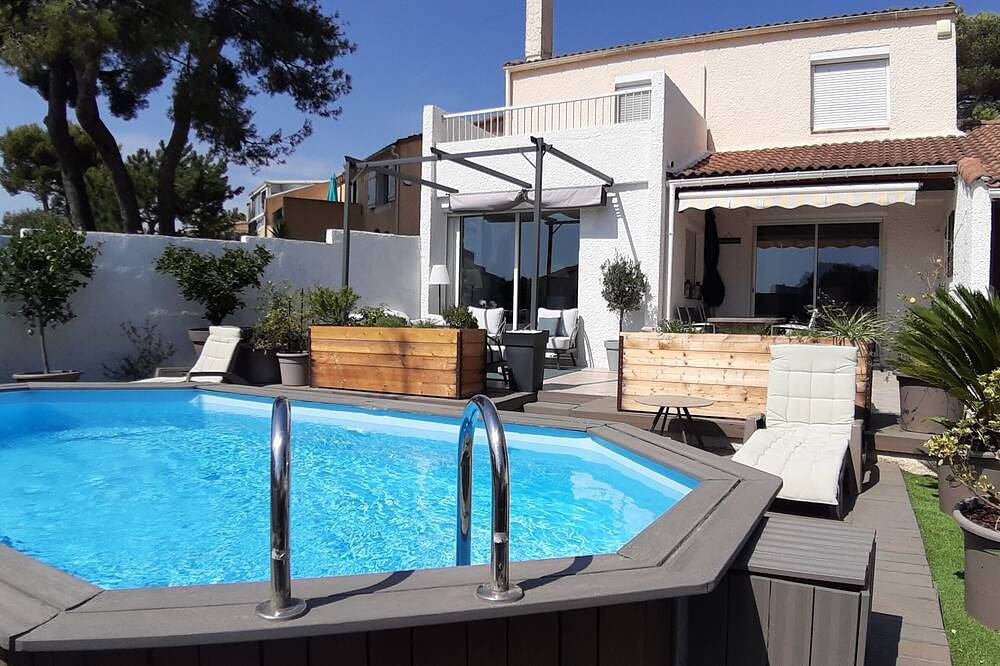 Maison individuelle, piscine et Spa privés, calme, à côté de Cassis et La Ciotat in Roquefort-la-Bédoule, Région de Marseille
