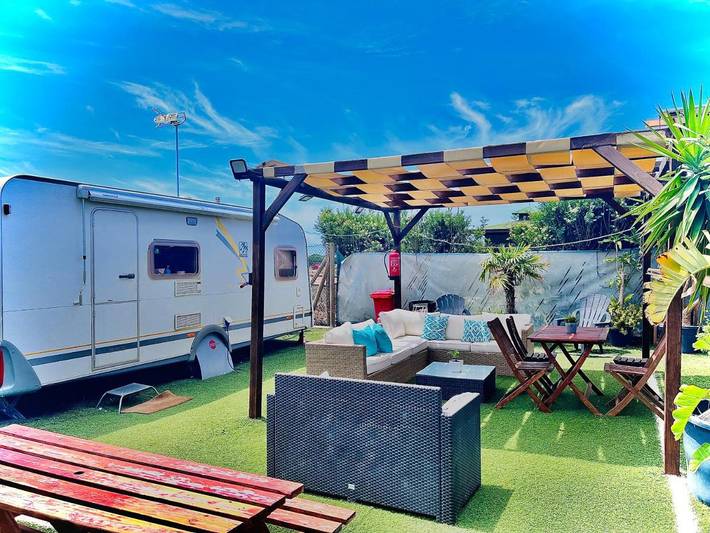 Camping für 9 Personen, mit Terrasse, mit Haustier an der Costa de la Luz - 2