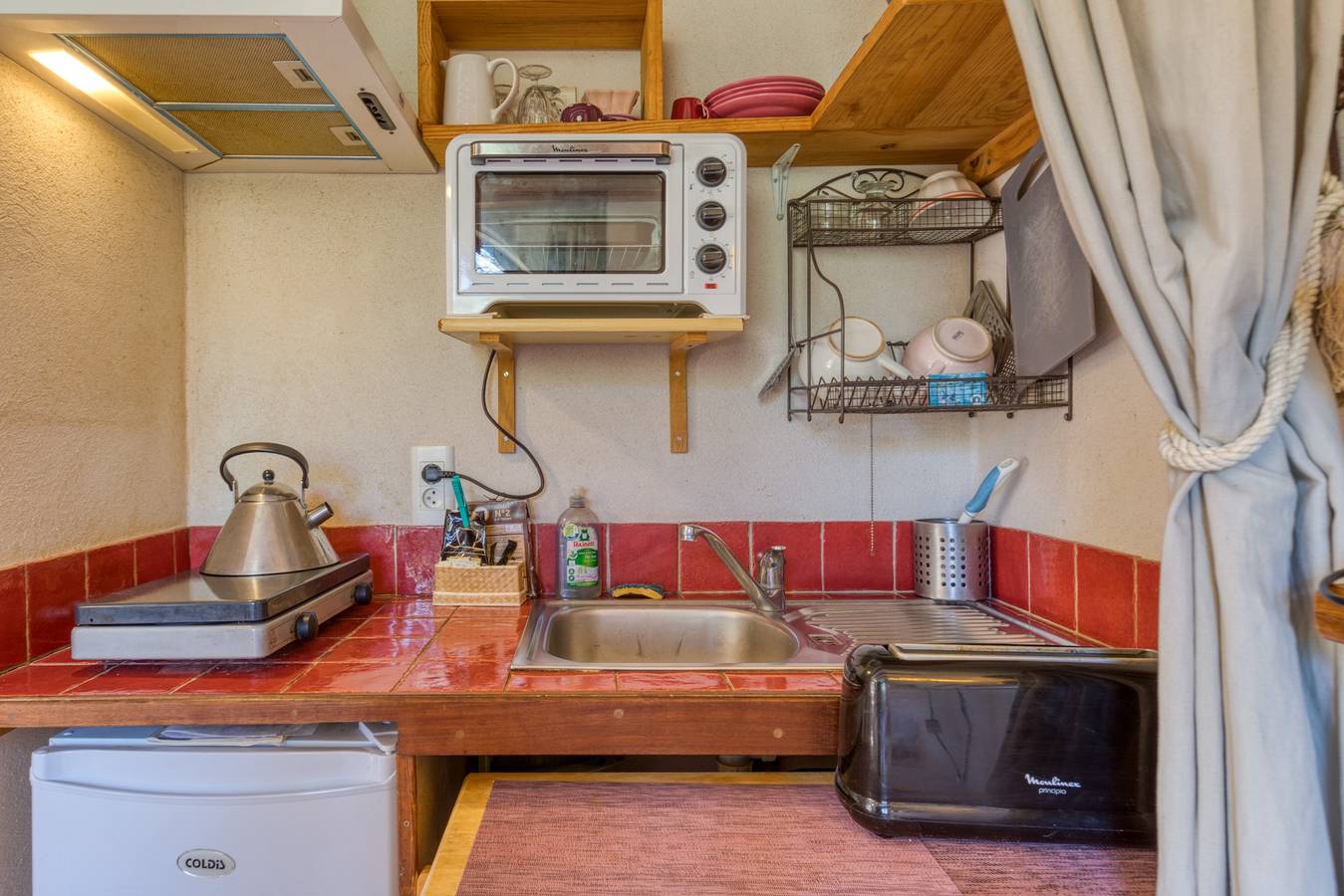 Gîtes du Bout du Monde: bergzicht en privéterras, foto 7