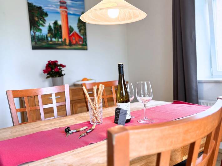 Ferienwohnung für 4 Personen, mit Terrasse und Garten, mit Haustier in Wulfen (Fehmarn)