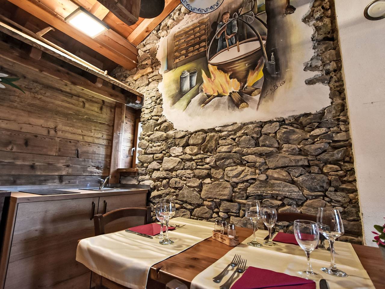 Ganze Wohnung, La Cà Vegia in San Cassiano Valchiavenna, Prata Camportaccio