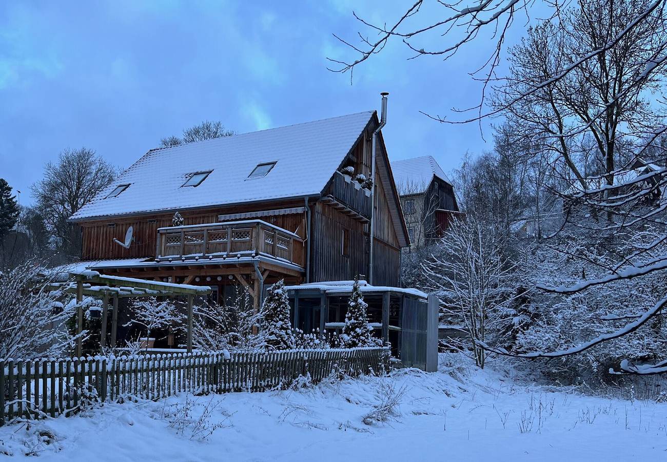 Ganze Wohnung, Ferienwohnung "Hexenstube 1" mit Balkon und Wlan in Tanne, Harzvorland