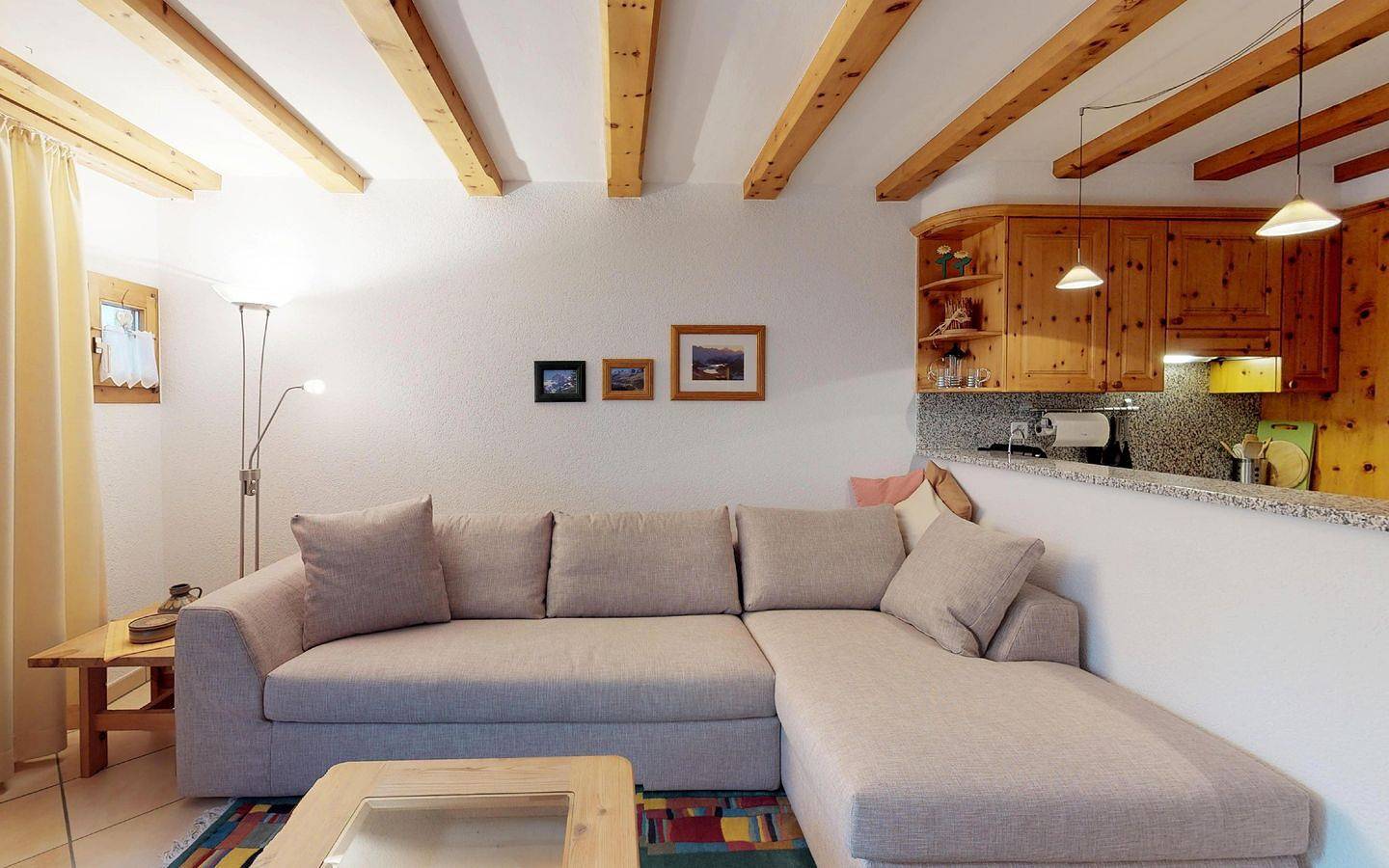 Apartamento entero, Apartamento de vacaciones para 3 personas con jardín in Celerina/Schlarigna, Saint Moritz