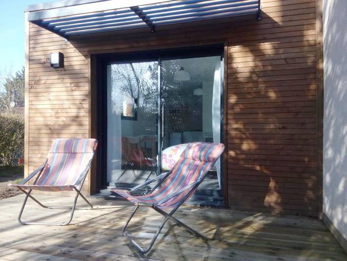 Chambre d’hôte pour 2 personnes, avec Terrasse et Jardin dans Brains