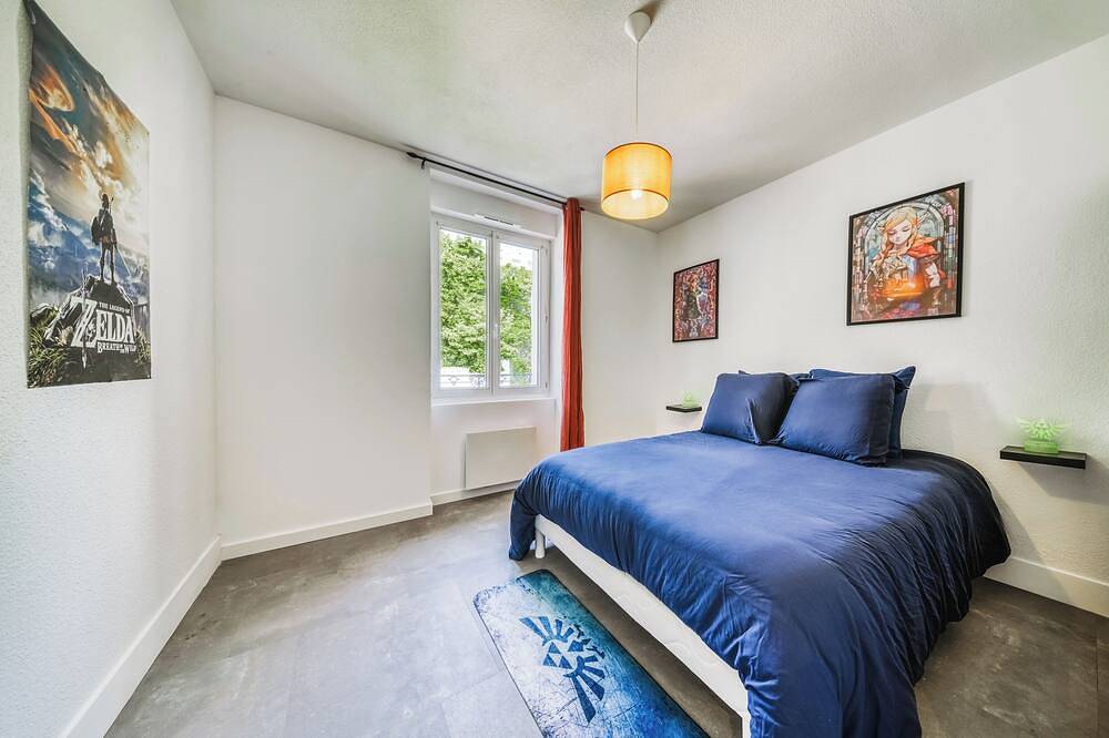 Entire apartment, Ideal Pro & Family, Billiards in Saint-Étienne, Loire