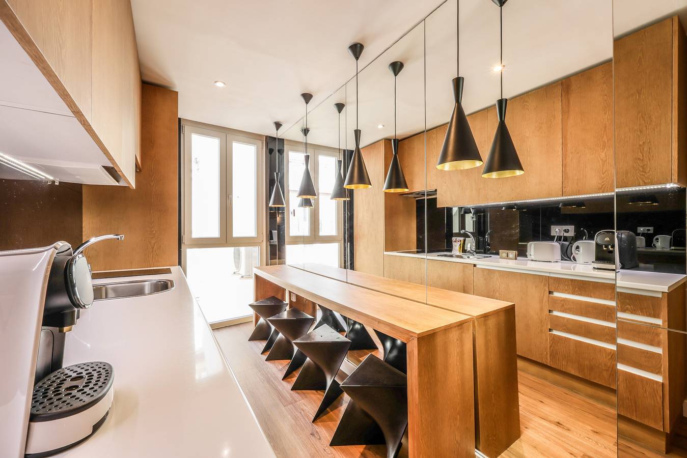 Attico per 4 Persone in Malasaña, Madrid