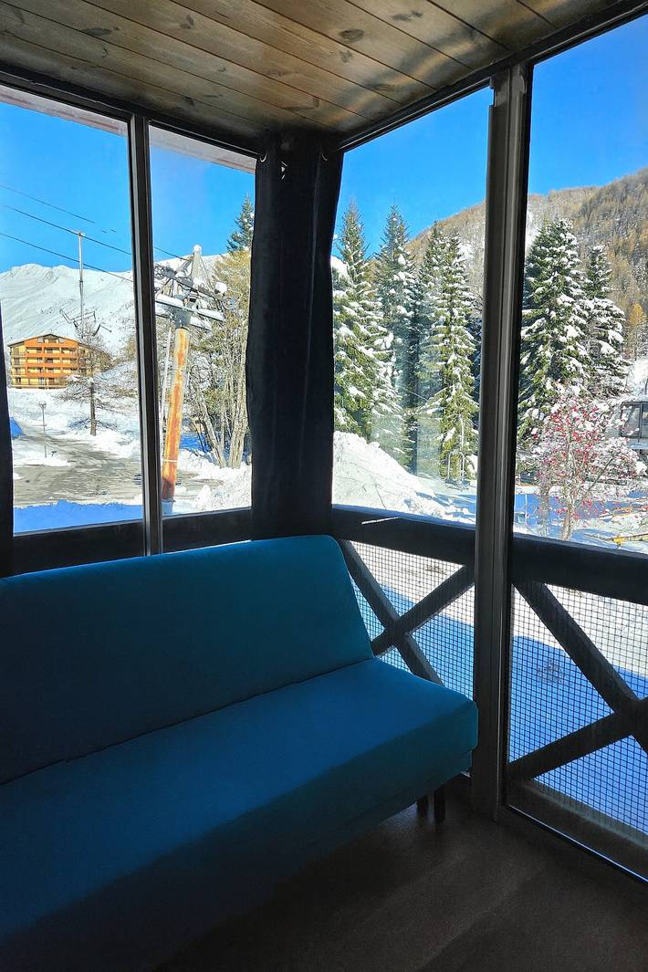 Entire studio, Le Schuss 2 N°178 in La Foux d'Allos, Allos