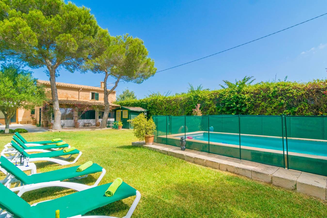 Sa Marina (Covamarina) - Ferienhaus mit privaten Pool in Sa Rapita (Campos). in Es Trenc, Campos