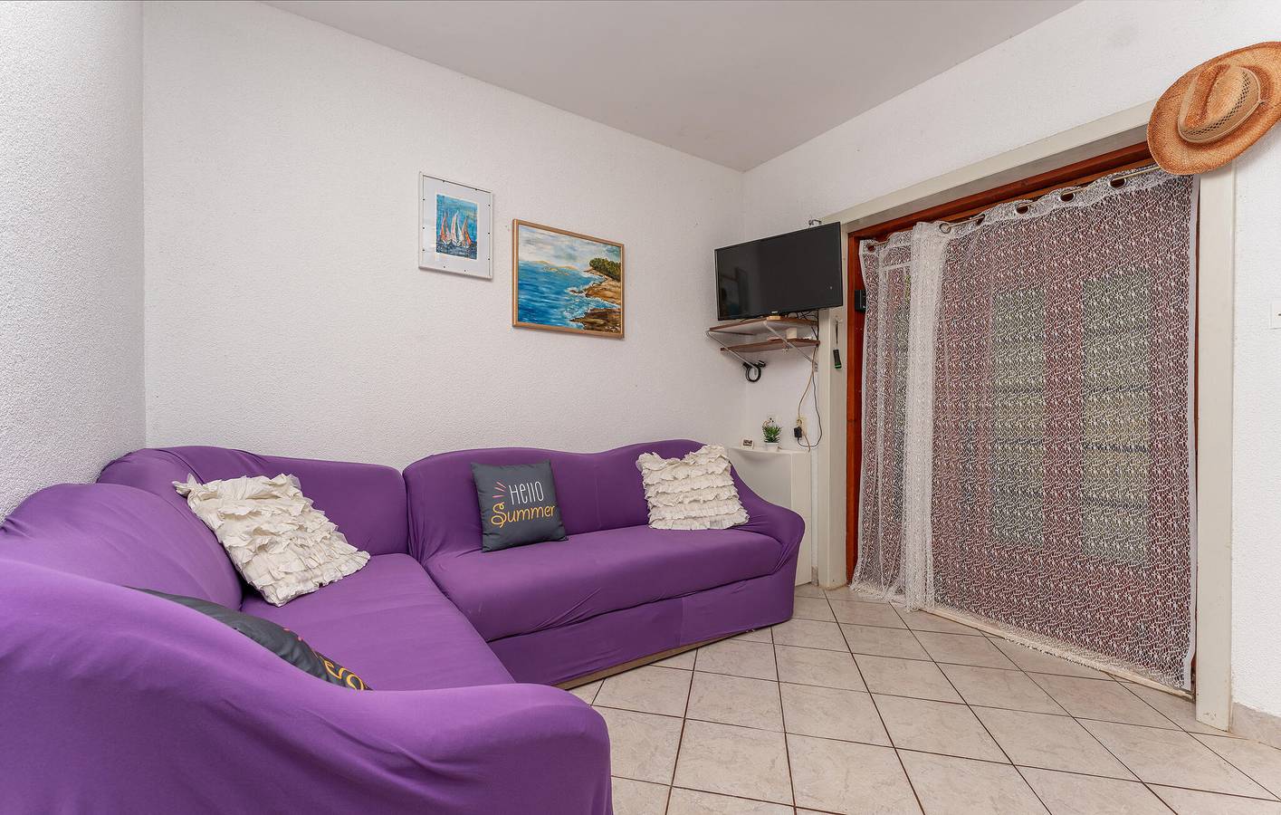 Cały apartament wypoczynkowy, Apartament wakacyjny dla 4 osób z taras in Pakoštane, Zadar