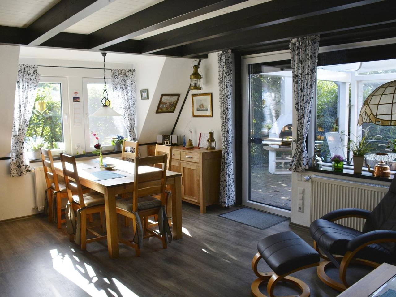 Nurdachhaus Klabautermann mit Terrasse und Garten in Burhave, Butjadingen