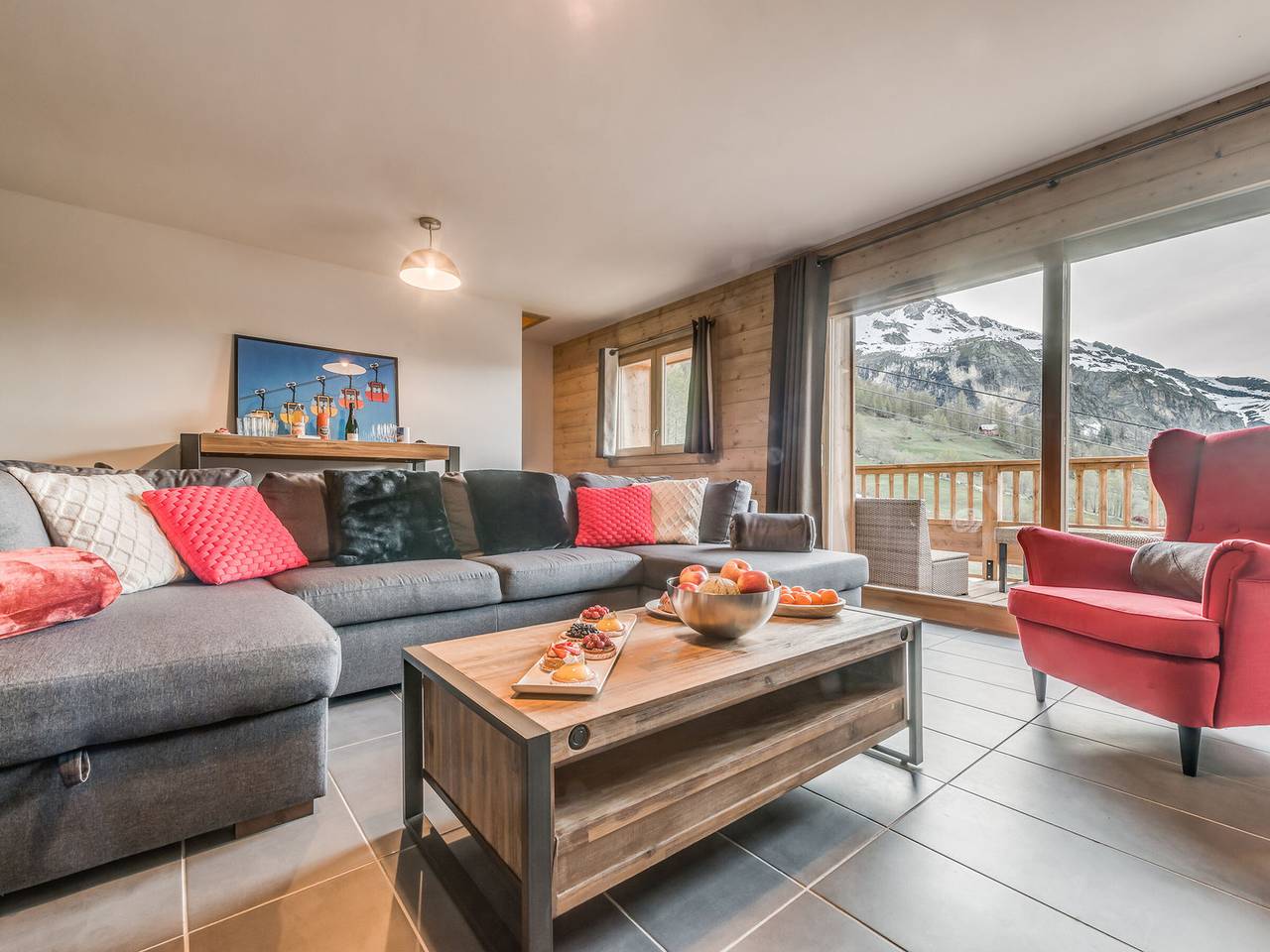 Geheel appartement, Vakantieappartement voor 10 personen met zwembad in Tignes, Vanoise Nationaal Park