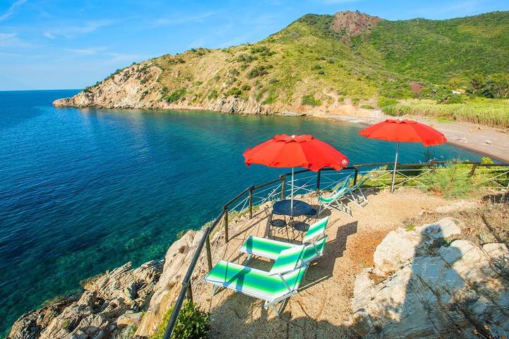 Villa für 6 Personen, mit Garten und Balkon auf Elba