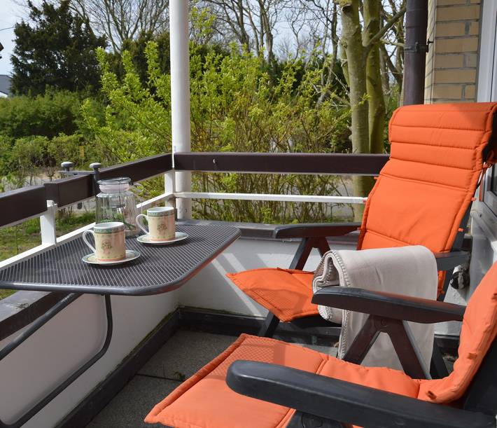 Ferienwohnung für 3 Personen, mit Balkon und Balkon/Terrasse, mit Haustier in Büsum-Wesselburen - 2