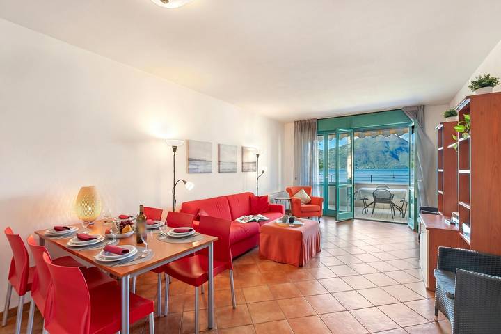Gîte pour 4 personnes, avec Terrasse et Vue sur le lac dans Porlezza - 3