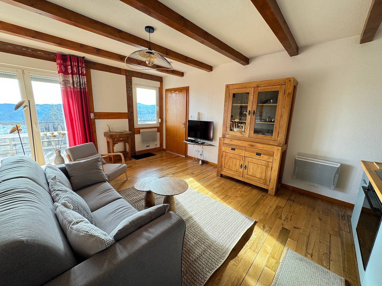 Ganze Wohnung, Gîte „Le Panorama“ – Charmantes Apartment im Herzen von Soultzeren in Soultzeren, Regionaler Naturpark Belchen der Vogesen