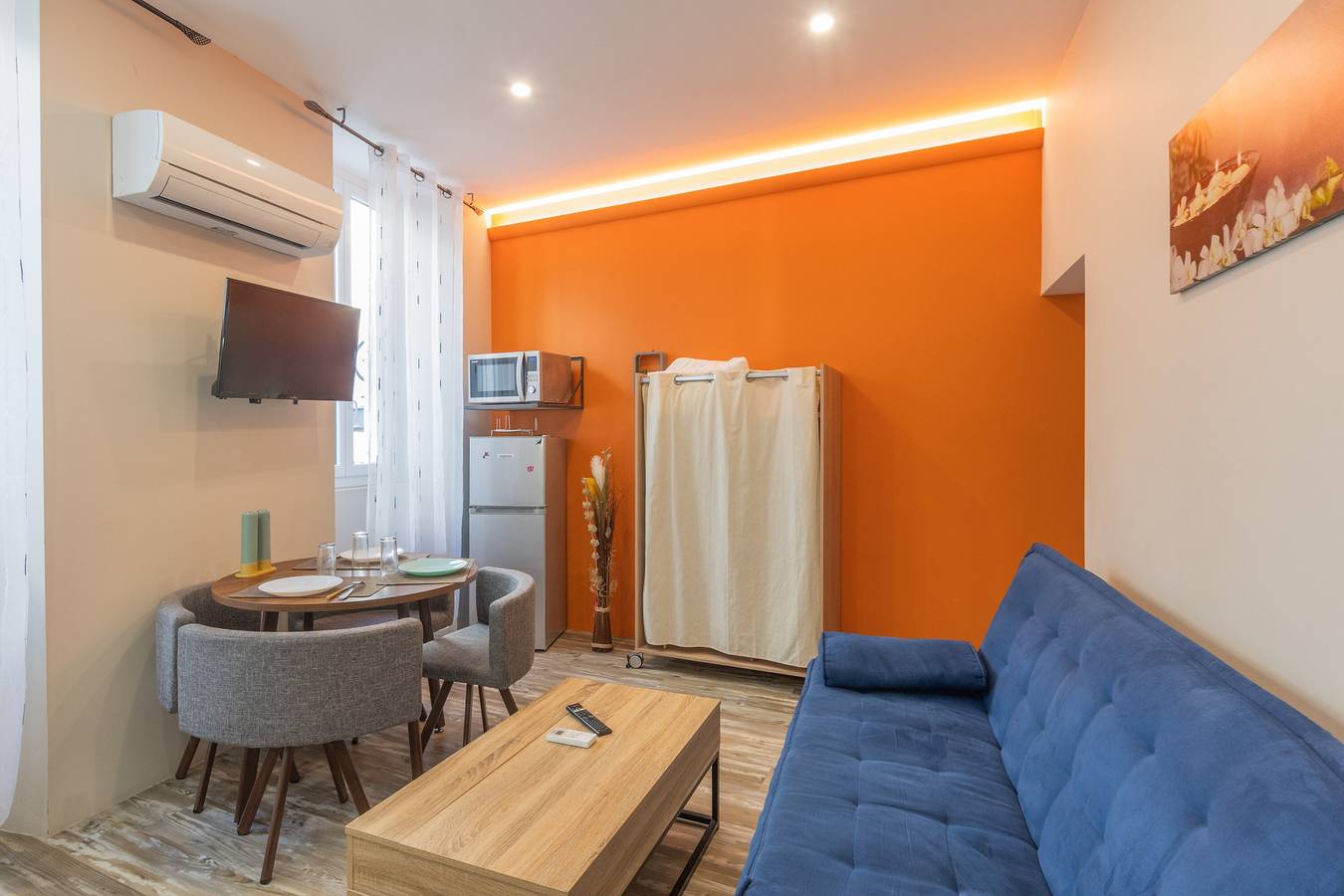Appartement entier, Appartement '106 - T2 Cosy' avec Wi-Fi et Climatisation in Bourg-Saint-Andéol, Privas