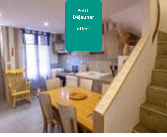 Maison d’hôte pour 3 personnes, avec Terrasse