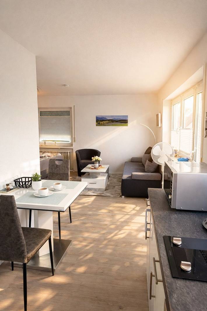 Ferienwohnung für 2 Personen, mit Balkon - 1