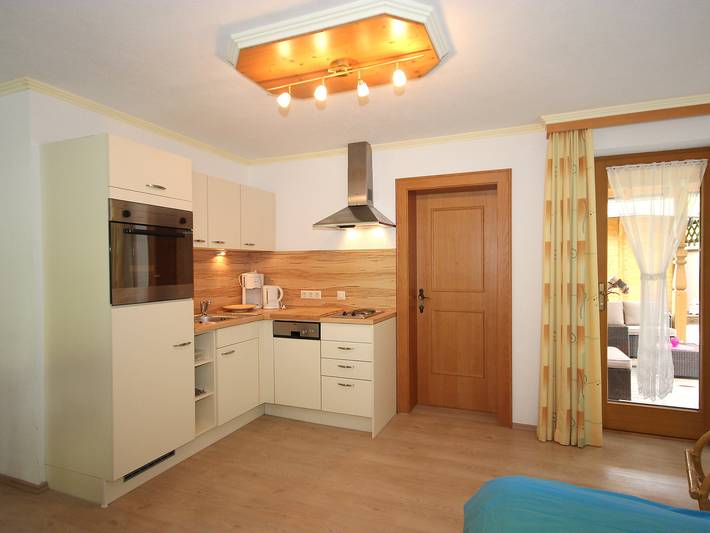 Ferienwohnung für 4 Personen, mit Terrasse und Garten sowie Sauna