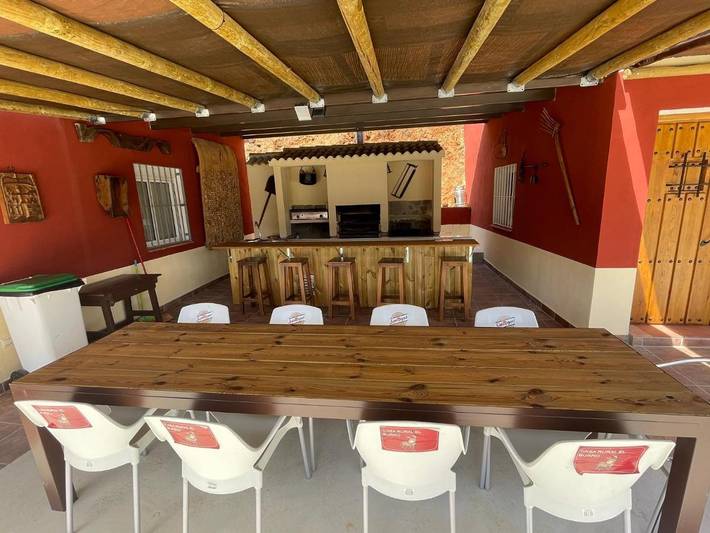 Casa rural para 9 personas, con vistas además de balcón y piscina en Casabermeja - 4