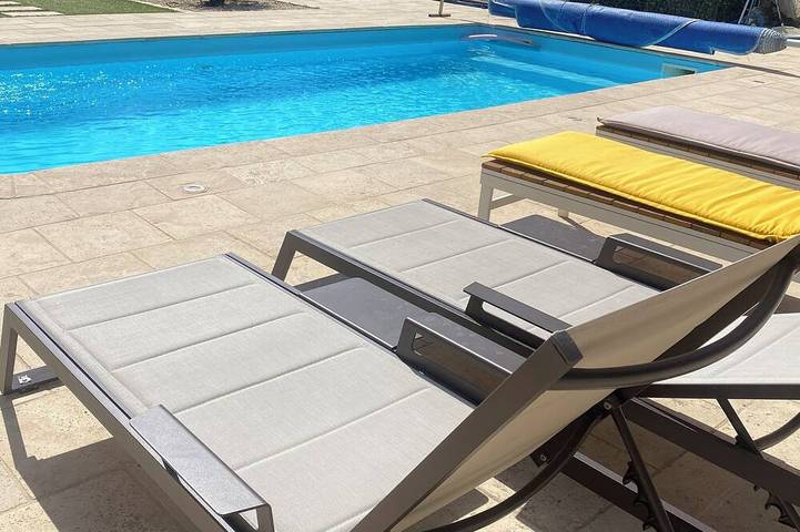 Appartement de vacances pour 4 personnes, avec piscine et jardin - 1