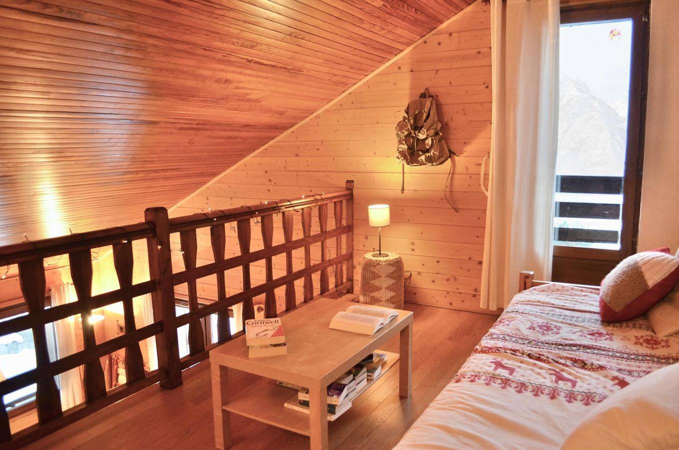 Appartement entier, Appartement 'Les Cabrettes - Confort' avec vue sur montagne et balcon in Villard-Reculas, Parc national des Écrins
