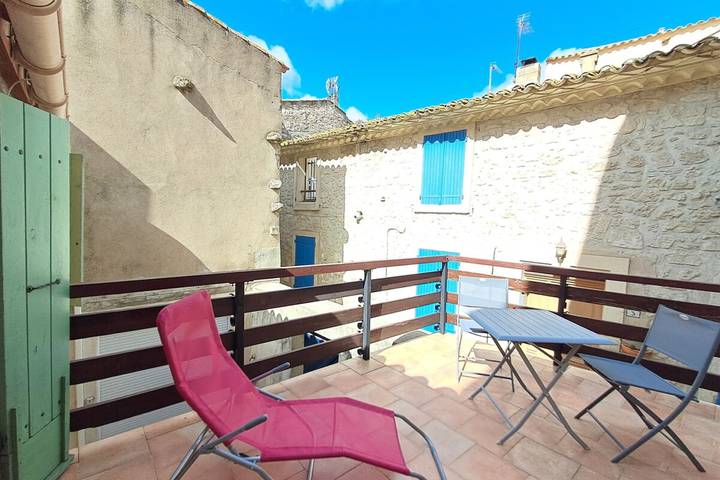 Location de vacances pour 8 personnes, avec Balcon à Peyriac-de-Mer