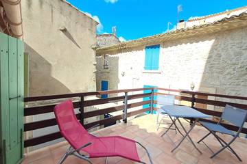 Location de vacances pour 8 personnes, avec balcon à Peyriac-de-Mer