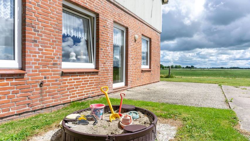 Ferienwohnung für 4 Personen, mit Garten und Terrasse sowie Ausblick in Poppenbüll - 3