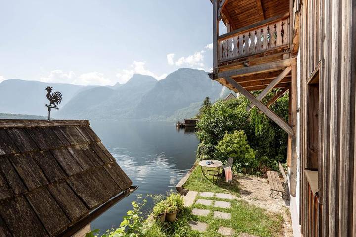 Gîte pour 2 personnes, avec Terrasse et Jardin ainsi que Vue sur le lac et Vue à Hallstatt - 4