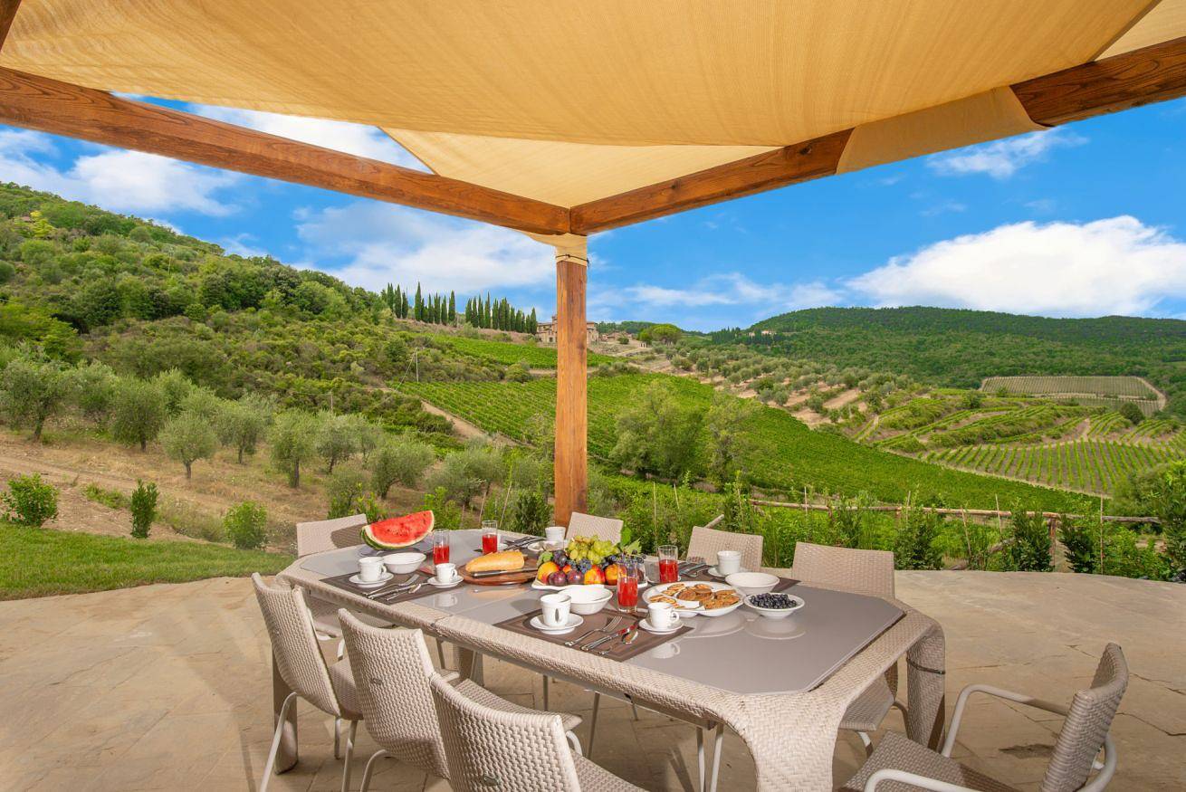 Villa per 9 persone con balcone/terrazza in Greve In Chianti, Chianti
