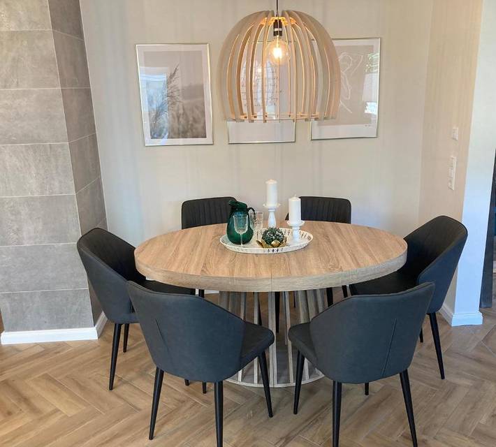 Ferienhaus für 6 Personen, mit Garten und Ausblick sowie Sauna in Thale