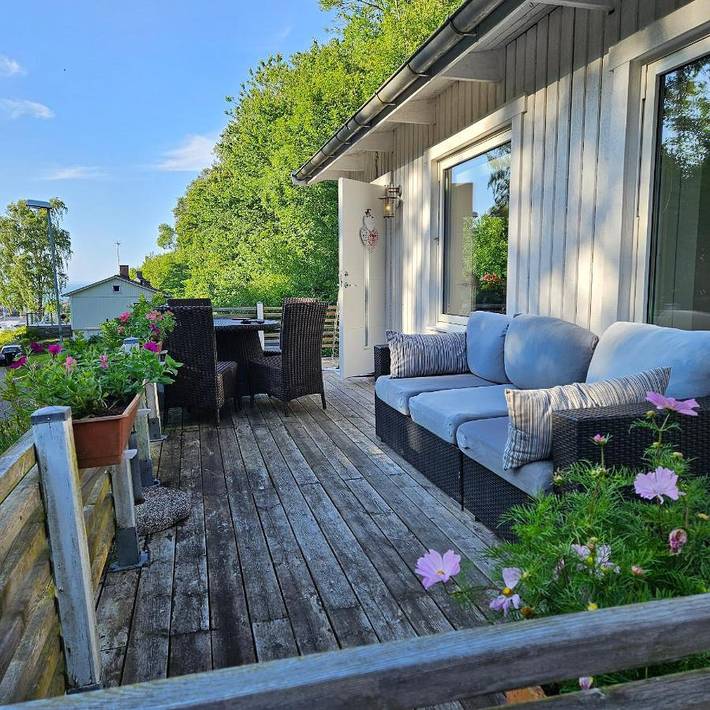 Ferienhaus für 5 Personen, mit Terrasse und Ausblick