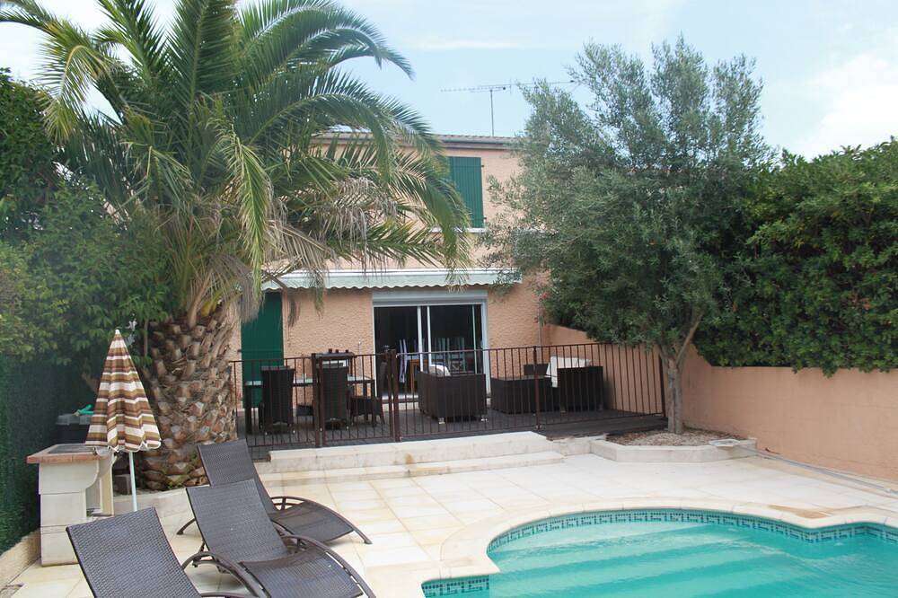 Villa pour 8 Personnes dans Marseillan, Région de Béziers