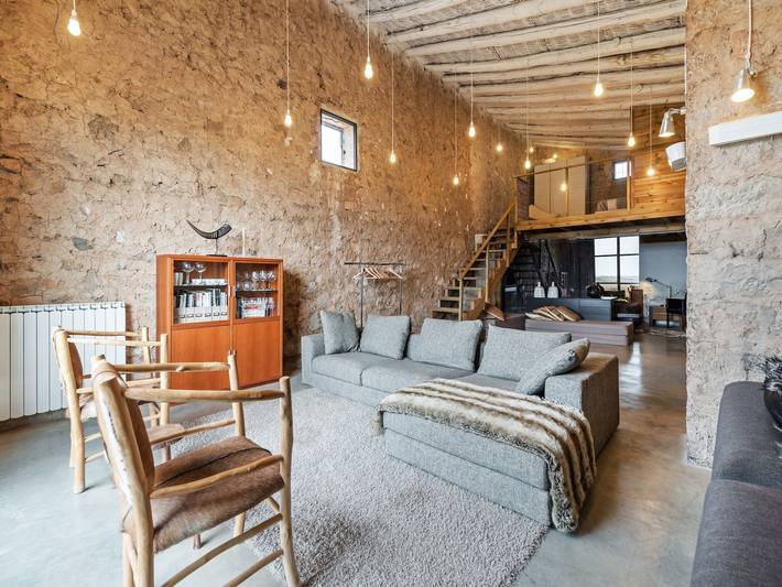 Casa de vacaciones para 8 personas, con Balcón y Jardín en Aragón - 4