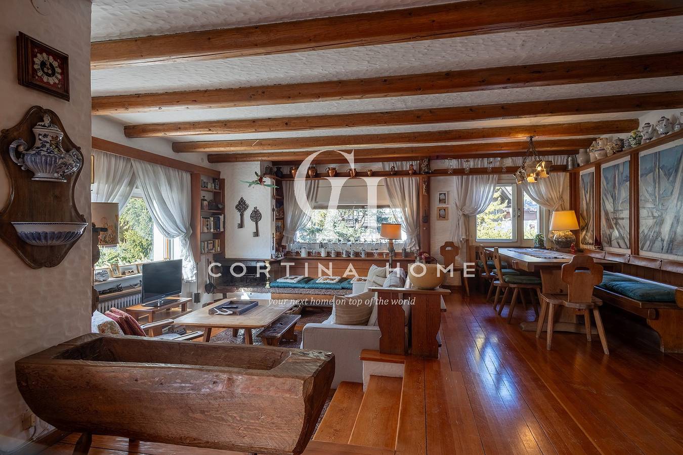 Villa con giardino in zona esclusiva in Cortina d'Ampezzo e dintorni, Dolomiti Superski