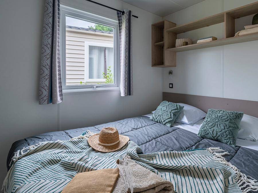 Camping Les Alizés - Mobilheim 4 personen - Komfort 22m² in Lannion, Ceinture Dorée